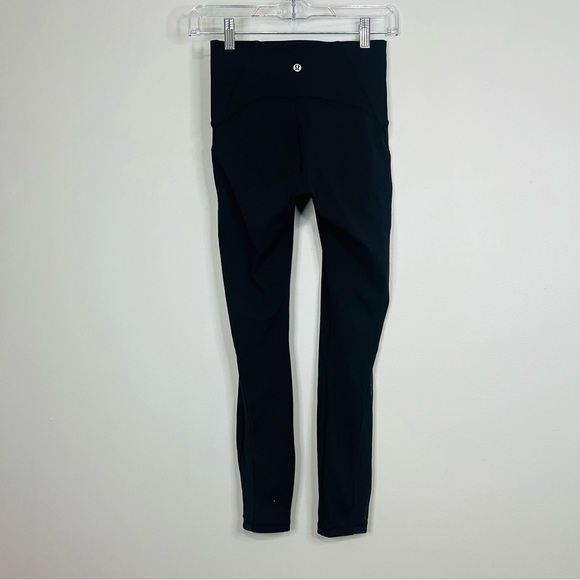 LULULEMON train times 7/8 legging black size 4 - Picture 7 of 8